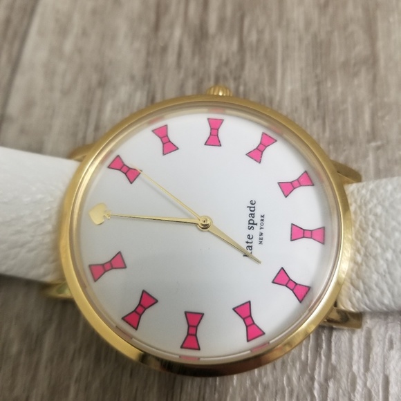 kate spade Accessories - NWT Kate Spade White Bow Watch